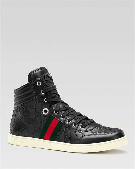 gucci high sneaker review|Gucci sneakers male.